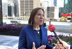 California Lt. Gov. Kounalakis at DNC: Proud of the Relationship Between VP Harris and Greek PM Mitsotakis